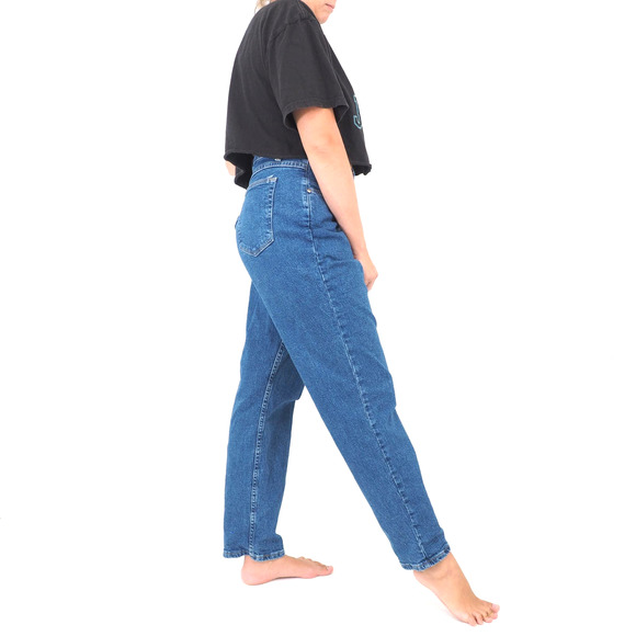90s Vintage Straight Leg Jeans Women's Size 18 Relaxed Fit High Waisted Waist 39 - Picture 3 of 7